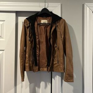 Pleather jacket